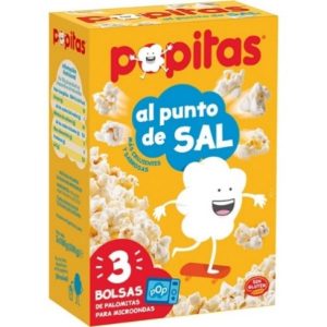Popitas Palomitas Microondas 3x100gr